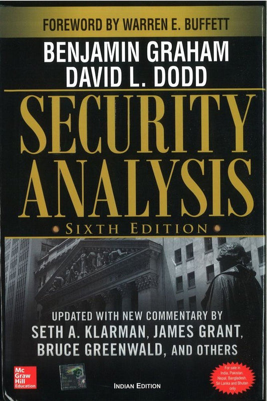 Security Analysis by Benjamin Graham and David L. Dodd